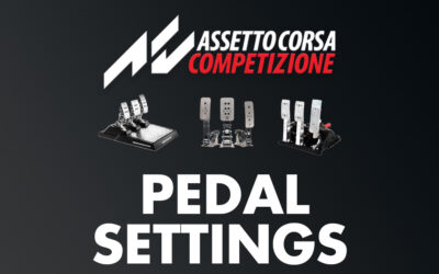 Pedal Settings in ACC