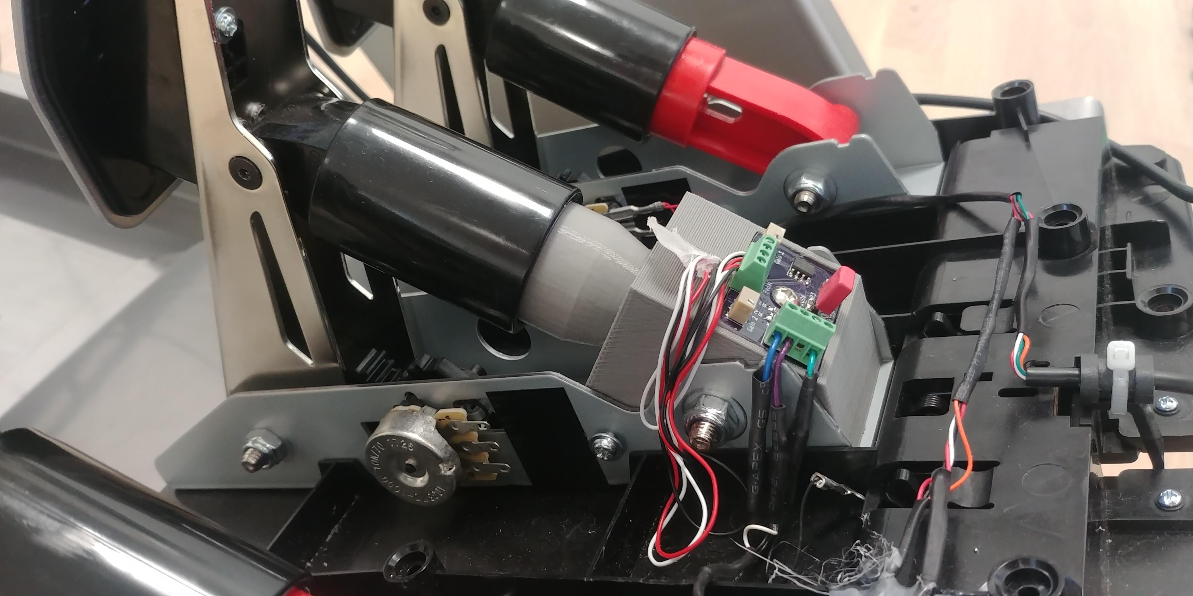 DIY Load cell brake for G29 with native PS4 support: simracing